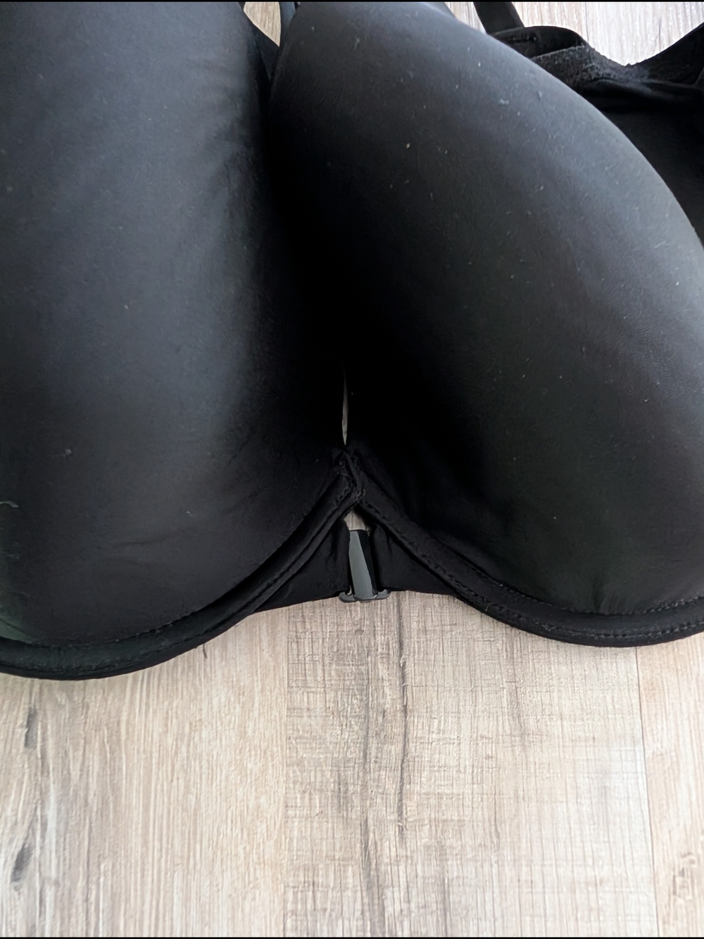 Victoria's Secret Lined Perfect Coverage Black Strappy Racerback  Bra, 38DD (C5) - Picture 4 of 4
